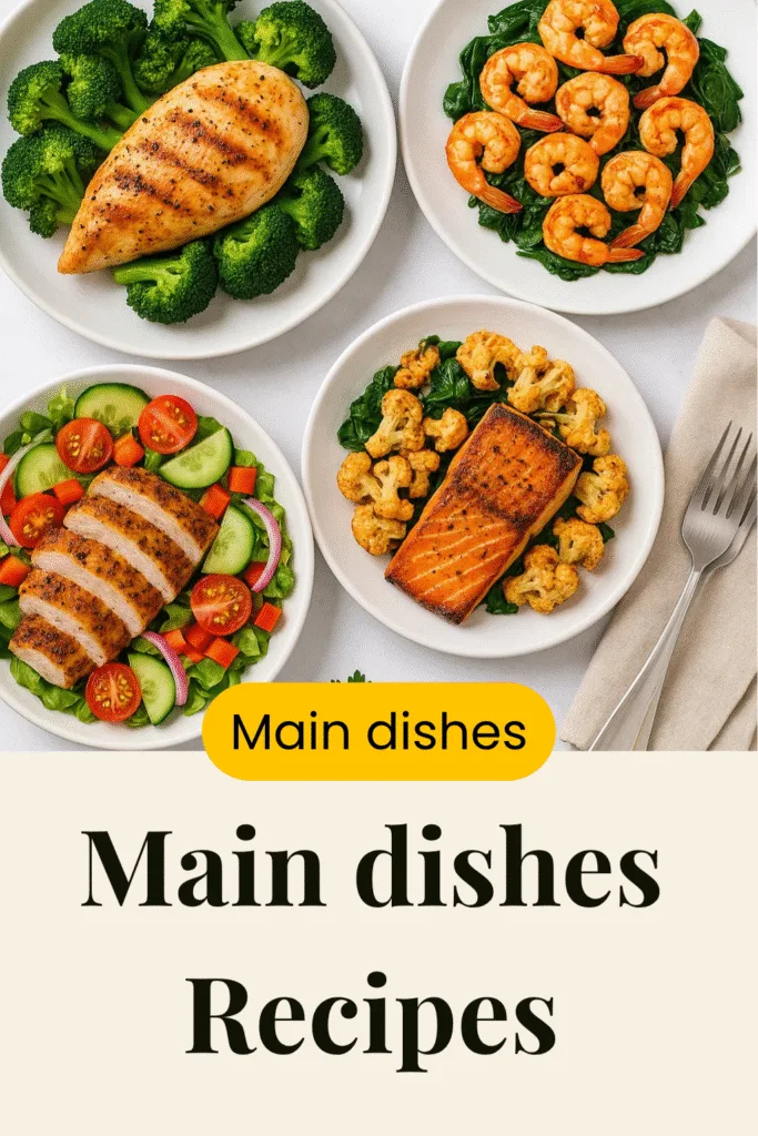 Main dishes for weight loss recipes