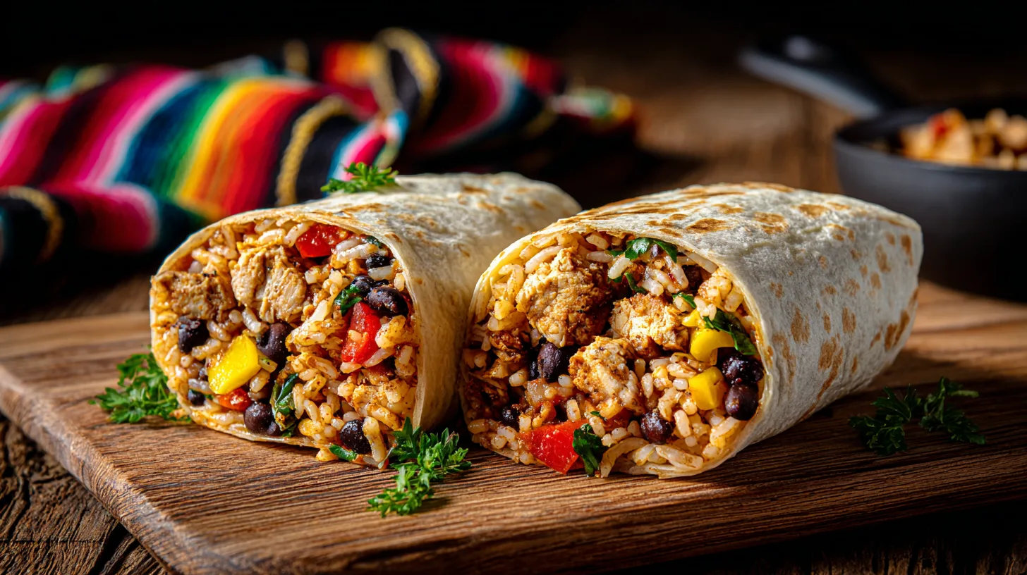 Fajita Burrito Recipe: High-Protein Chicken Wraps for Easy Meal Prep Fajita Burrito Fajita Burrito Recipe: High-Protein Chicken Wraps for Easy Meal Prep Fajita Burrito Recipe1