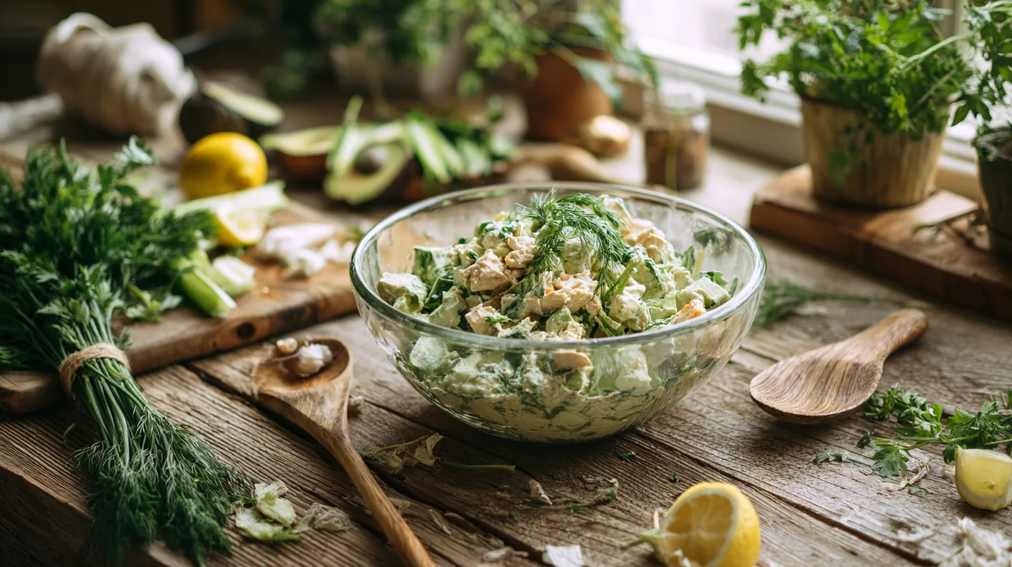 Green Goddess Chicken Salad recipe Green Goddess Chicken Salad