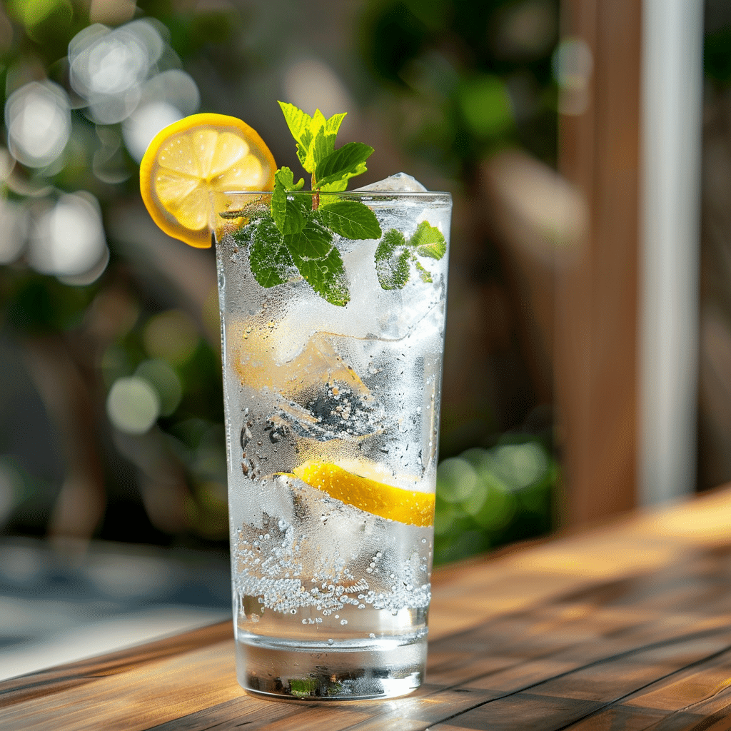 Japanese Water Recipe: Your Easy Path to Natural Weight Loss Japanese water recipe A glass of Calpis water with lemon slices and mint on a wooden table