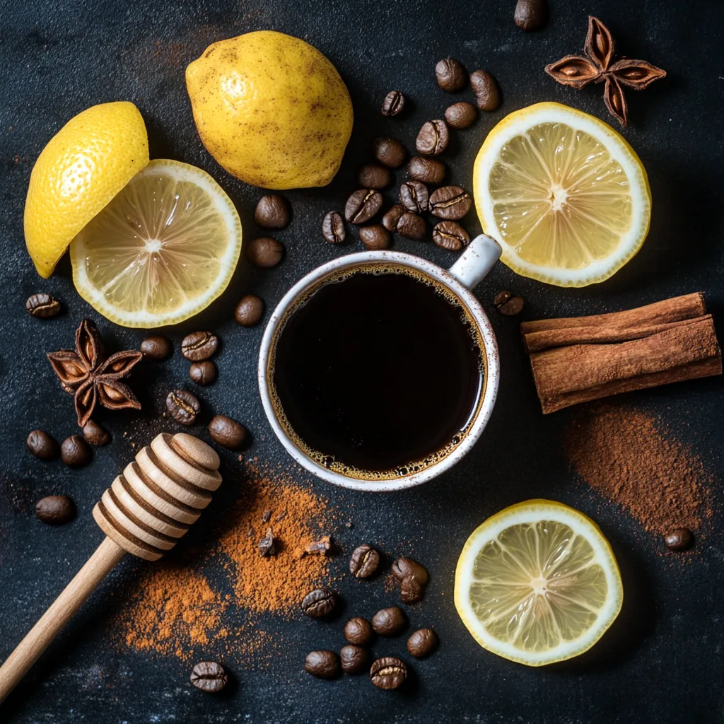 The Ultimate Coffee with Lemon Recipe for Weight Loss and Wellness Coffee with Lemon Ingredients for a weight loss coffee with lemon recipe