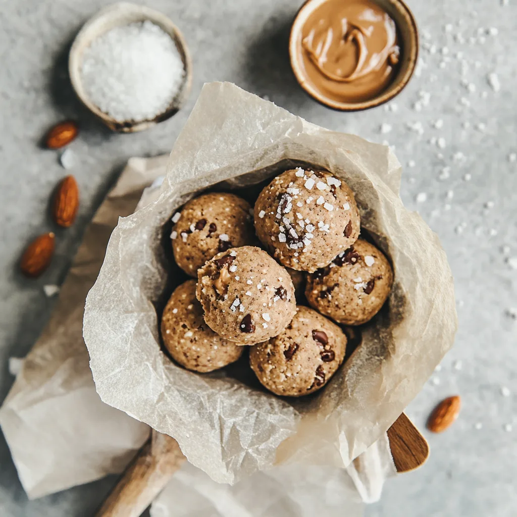 The Secret’s Out: Healthy Edible Cookie Dough Is Your New Favorite Guilt-Free Fix Healthy Edible Cookie Dough Healthy cookie dough rolled into snack balls