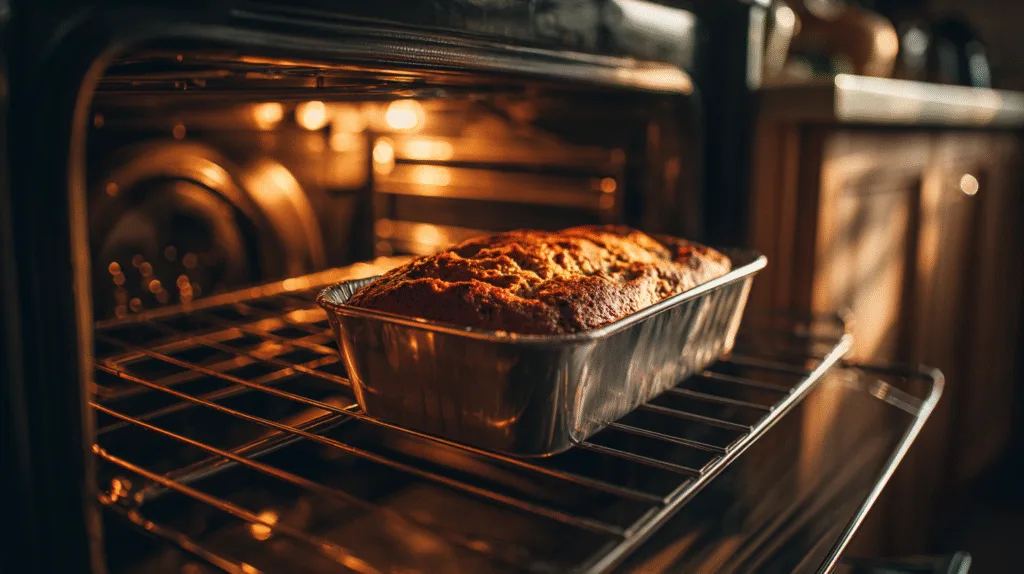 Cottage Cheese Banana Bread: Moist, Protein-Rich, and Gluten-Free Recipe cottage cheese banana bread cottage cheese banana bread baking in the oven