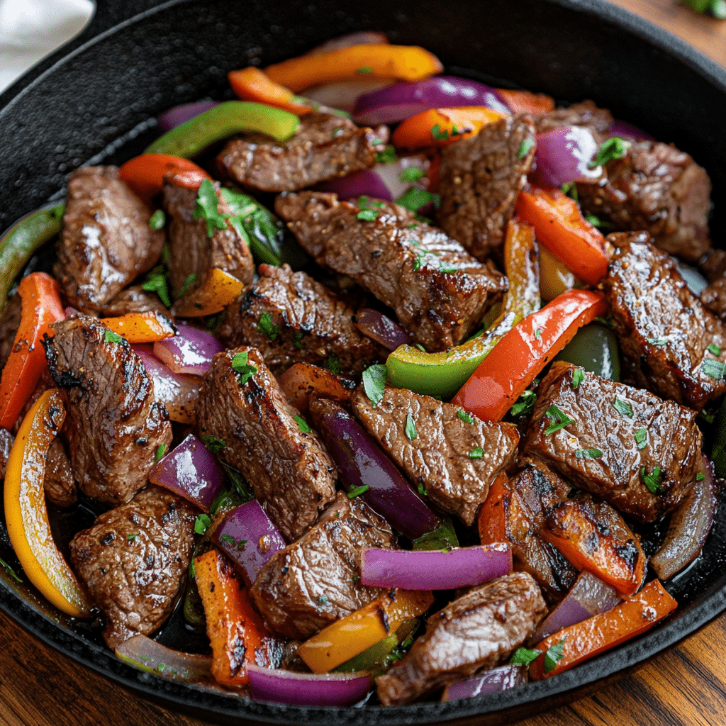 How to Make the Best Healthy Steak Fajitas That Taste Amazing healthy steak fajitas Grilling top round steak for healthy fajitas