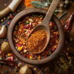Irresistibly homemade Fajita Seasoning You Can Make at Home Today fajita seasoning Homemade fajita seasoning blend in a wooden bowl surrounded by whole spices