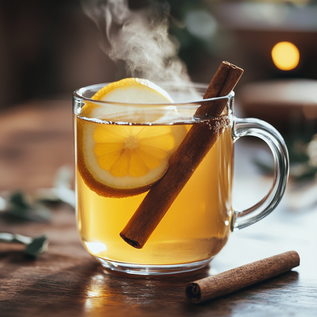 Apple Cider Vinegar Detox Drink for Powerful Weight Loss Results Apple Cider Vinegar Detox Drink Hot apple cider vinegar elixir with steam and lemon wedge