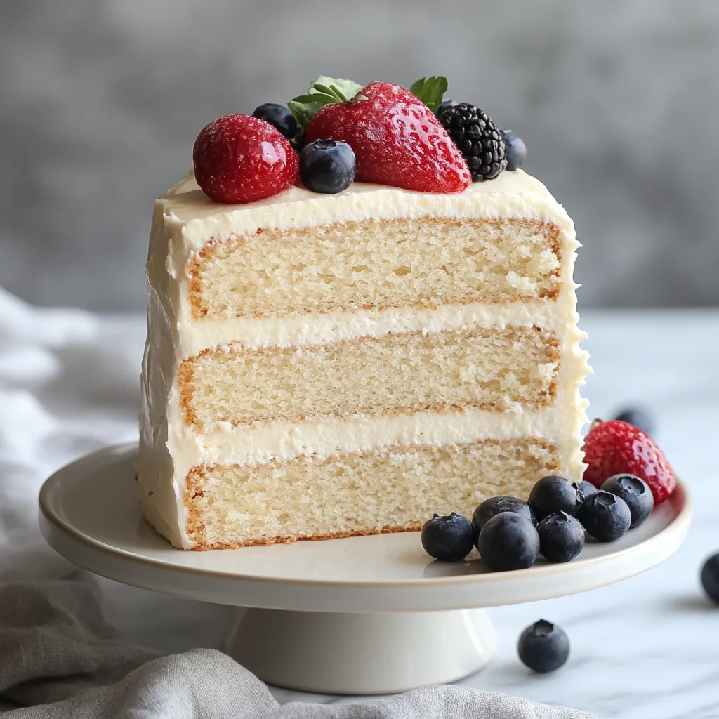 Paleo Vanilla Cake – A Healthy, Gluten‑Free Delight You’ll Love Paleo Vanilla Cake Classic three-layer Paleo Vanilla Cake with berries on top