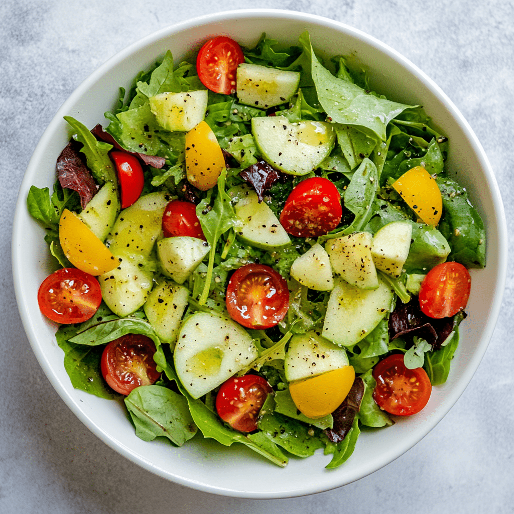 Apple Cider Vinegar Recipes That Heal Your Gut, Burn Fat, and Taste Amazing Apple Cider Vinegar Recipes Fresh salad with apple cider vinegar dressing