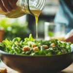Flavor-Packed Gluten-Free Salad Dressings Made Easy Gluten-Free Salad Dressing Gluten-Free Salad Dressings variety on rustic table