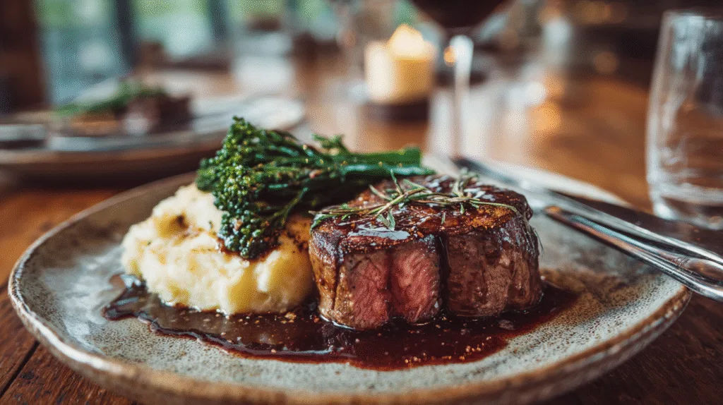 How to Make Classic Bordelaise Sauce at Home Bordelaise sauce Elegant French steak with Bordelaise sauce beautifully served
