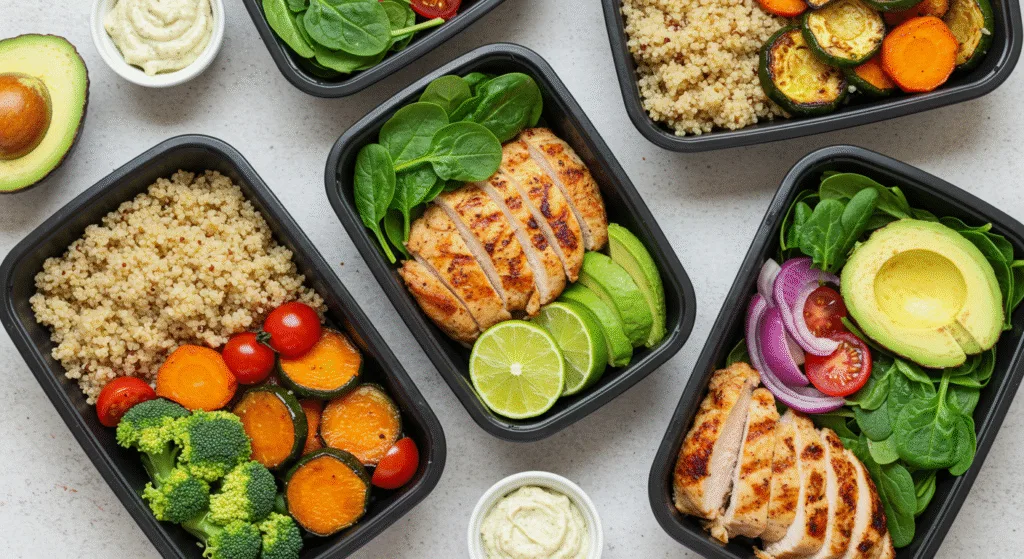 The Ultimate Healthy Weight Loss Recipes Guide in 2025 Healthy Weight Loss Recipes Guide in 2025 Healthy Weight Loss Recipes Guide in 2025 meal prep bowls with grains and greens