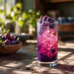 Purple Peel Weight Loss: Top Detox Drink for Fat Loss purple peel weight loss purple peel weight loss drink on a rustic kitchen table with fresh purple fruit peels