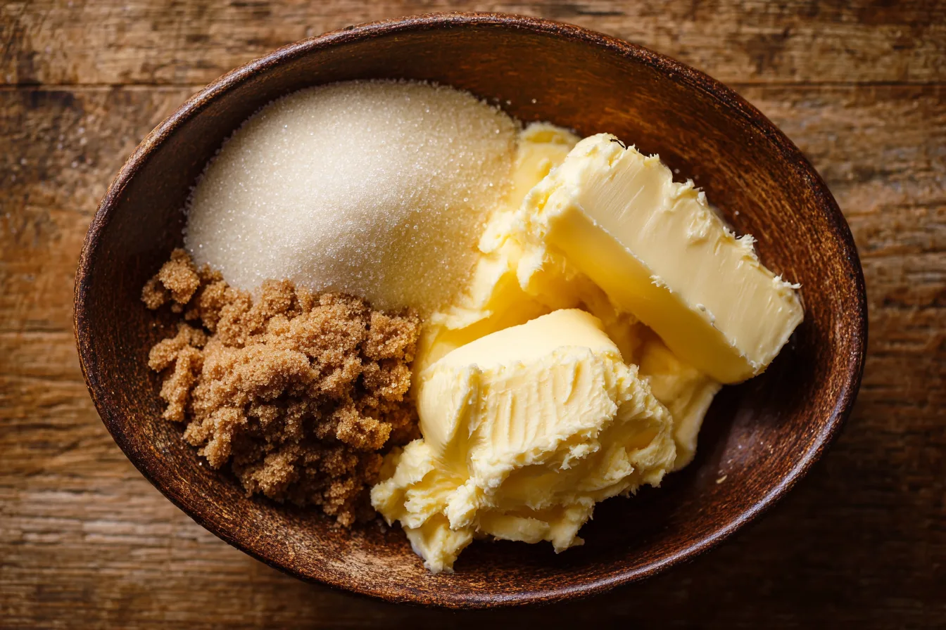 Brown sugar cinnamon filling mixture for cinnamon roll cookies